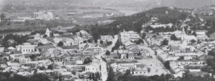 Image - Panorama of Zalishchyky during the interwar period.
